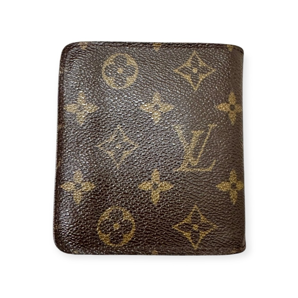 LOUIS VUITTON 2004 Monogram Compact Zippé Bifold Wallet, Vintage - Picture 4 of 16